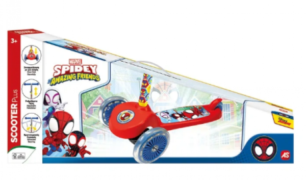 SCOOTER PLUS SPIDEY AND HIS AMAZING FRIENDS (KINA)