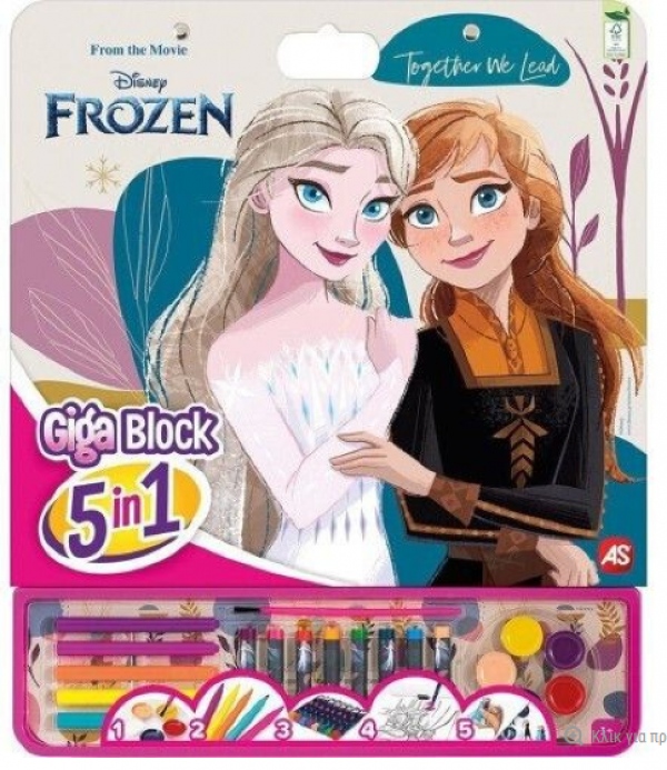 G.BLOCK 5 ΣΕ 1 FROZEN,ΣΕΤ ΖΩΓΡΑΦΙΚΗΣ (ΚΙΝΑ)