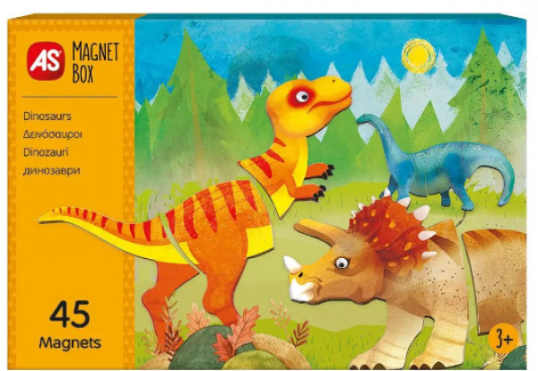 MAGNET BOX ΔΕΙΝΟΣΑΥΡΟΙ (ΚΙΝΑ)