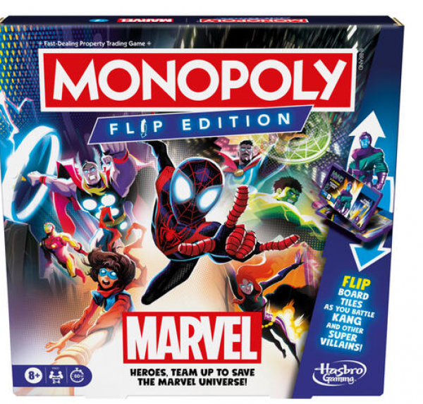 MONOPOLY FLIP MARVEL (KINA)