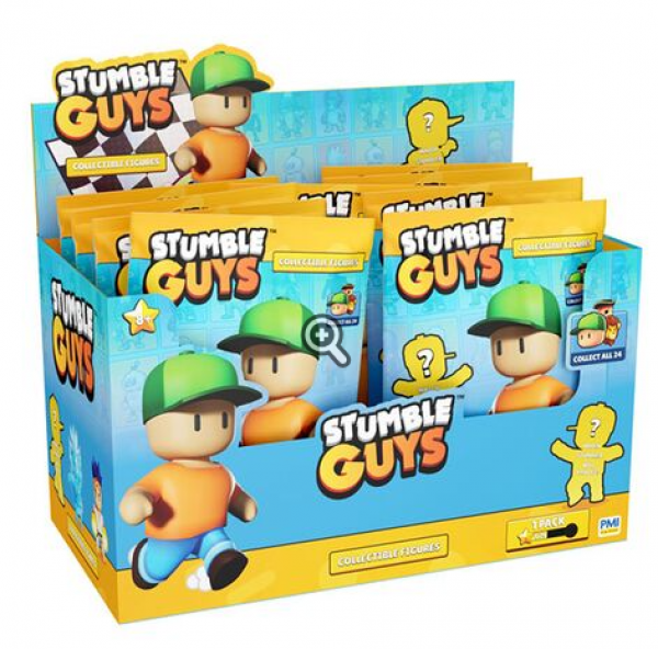 STUMBLE GUYS S2 3D MINI/ΦΑΚΕΛΑΚΙ ΣΕ ΣΤΑΝΤ 16τεμ.(ΚΙΝΑ)