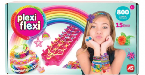 PLEXI FLEXI ΑΡΓΑΛΕΙΟΣ 800 ΛΑΣΤΙΧΑΚΙΑ & 15 ΑΞΕΣΟΥΑΡ (ΚΙΝΑ)