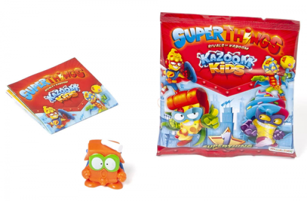 SUPERTHINGS KAZOOM KIDS ΦΙΓΟΥΡΑ ΜΟΝΗ-ΣΤΑΝΤ 50τεμ.(ΚΙΝΑ)