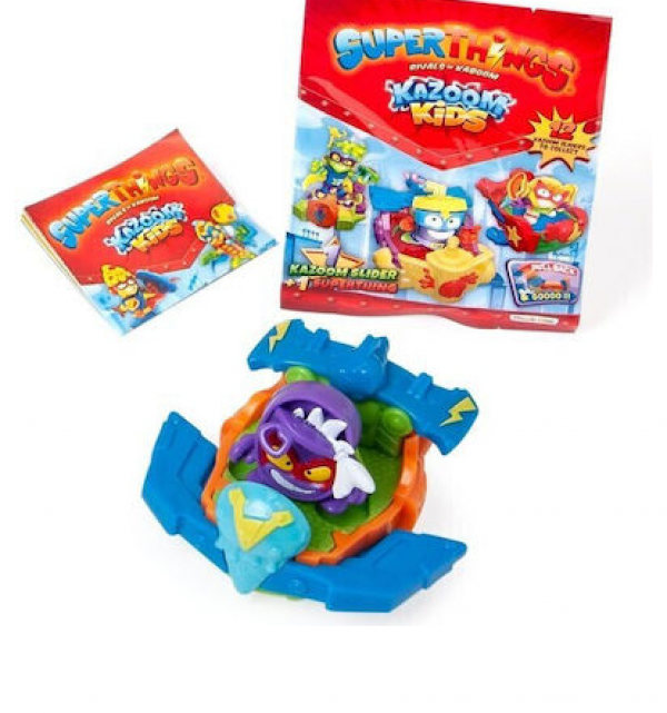 SUPERTHINGS KAZOOM KIDS ΦΙΓ.ΜΕ KAZOOM SLIDERS-ΣΤΑΝΤ 12τεμ.(ΚΙΝΑ)