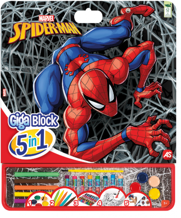 G.BLOCK 5 ΣΕ 1 SPIDER-MAN MARVEL,ΣΕΤ ΖΩΓΡΑΦΙΚΗΣ (ΚΙΝΑ)