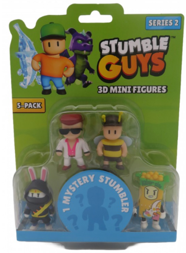 STUMBLE GUYS S2 3D MINI-5 PACK (KINA)