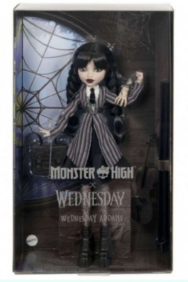 MONSTER HIGH WEDNESDAY SCHOOL OUTFIT