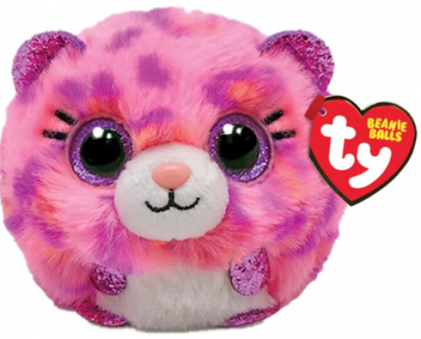BEANIE BALLS ΛΕΟΠΑΡΔΑΛΗ ΡΟΖ,ΧΝΟΥΔΩΤΟ (ΚΙΝΑ)