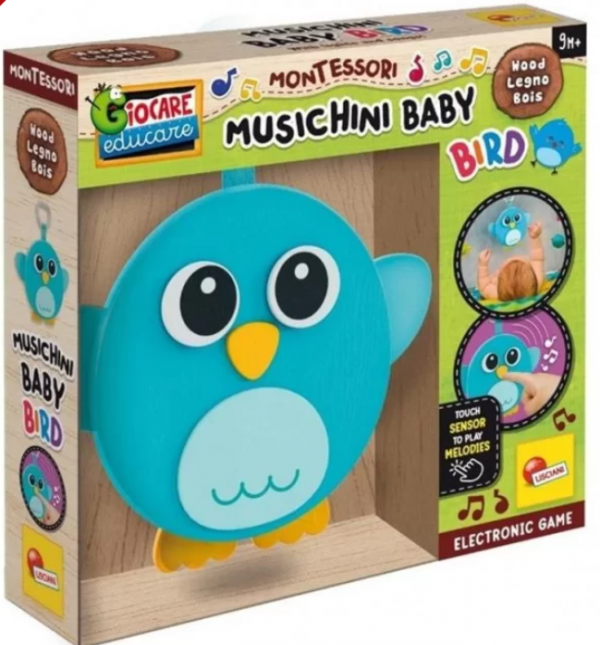 MONTESSORI WOOD MUSICHINI BIRD