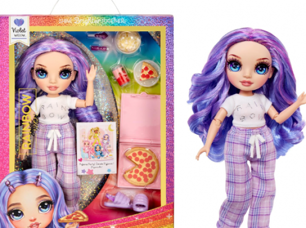 RAINBOW HIGH JUNIOR PJ PARTY ΚΟΥΚΛΑ-VIOLET/PURPLE (ΟΛΛΑΝΔΙΑ)