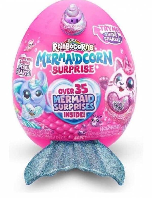 ΑΥΓΟ RAINBOWCORNS S7 MERMAIDCORN ΓΟΡΓΟΝΑ-6σχ.(ΚΙΝΑ)