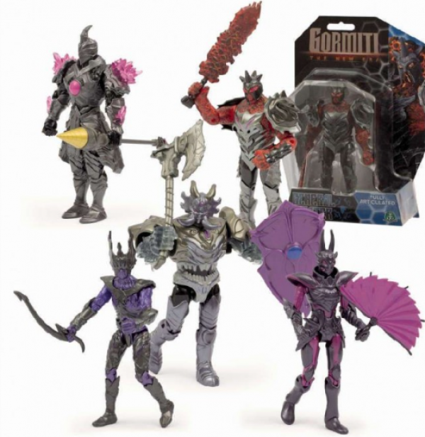 GORMITI ΒΑΣΙΚΗ ΦΙΓΟΥΡΑ GORMITI VILLAIN 15 εκ.(ΚΙΝΑ)