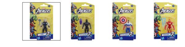 AVENGERS 4IN EVERGREEN FIGURE AST (KINA)