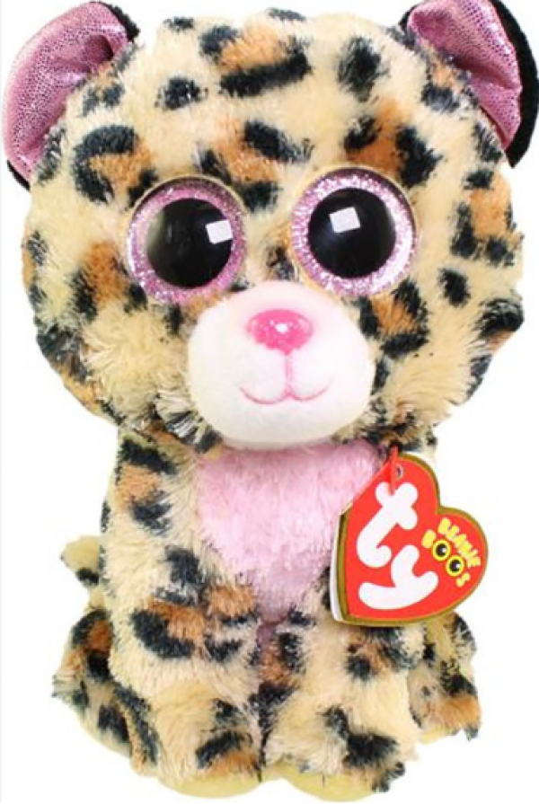 ΧΝΟΥΔΩΤΟ ΛΕΟΠΑΡΔΑΛΗ ΚΑΦΕ/ΡΟΖ 15εκ.(ΚΙΝΑ)