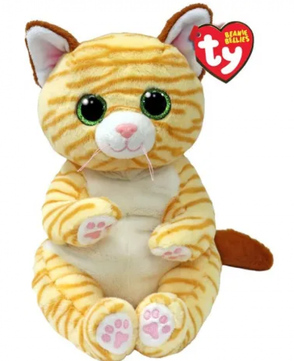 ΧΝΟΥΔ.BEANIE BELLIES ΓΑΤΑ ΚΙΤΡΙΝΗ 23εκ.(KINA)