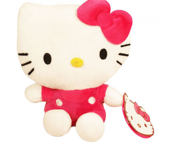 SOFTIES HELLO KITTY ΛΟΥΤΡΙΝΟ 16εκ,4σχ-ΣΤΑΝΤ 12 τεμ.(ΚΙΝΑ)