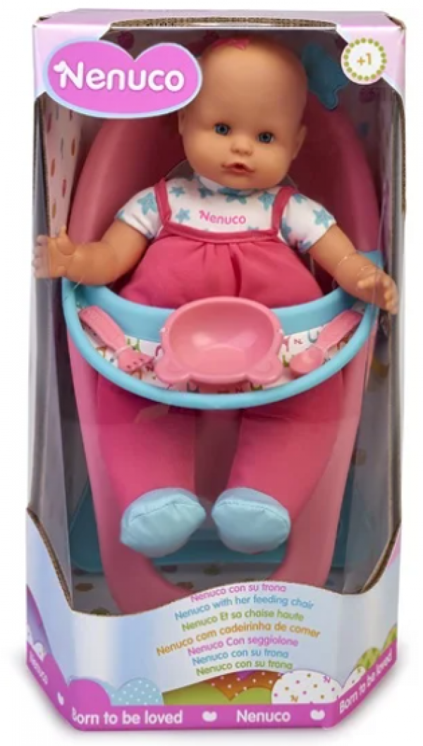 NENUCO ΚΟΥΚΛΑ ΜΕ ΚΑΡΕΚΛΑΚΙ ΦΑΓΗΤΟΥ (ΚΙΝΑ)