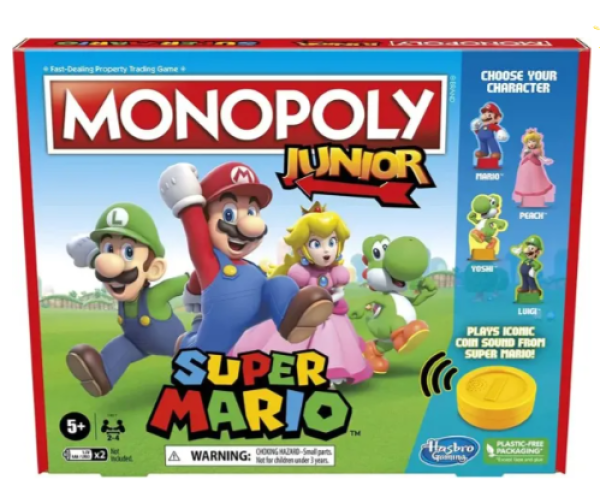 MONOPOLY JR SUPER MARIO EDITION (KINA)