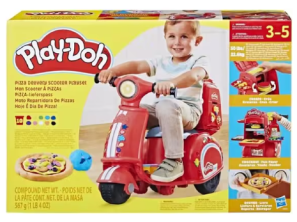 PLAY-DOH PIZZA DELIVERY SCOOTER PLAYSET (KINA)