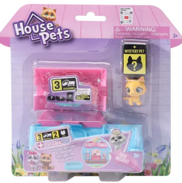 HOUSE PETS PLAYSETS ASST.(KINA)