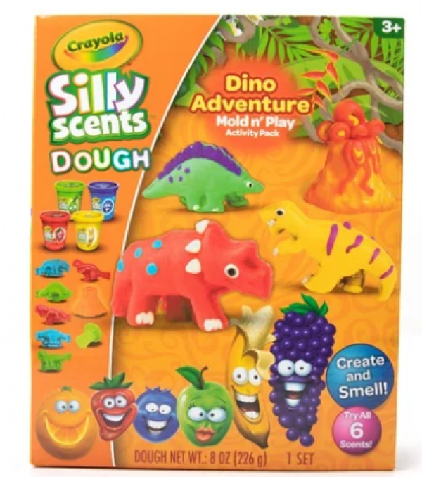 CRAYOLA SILLY SCENTS DINOSAURS SET (KINA)
