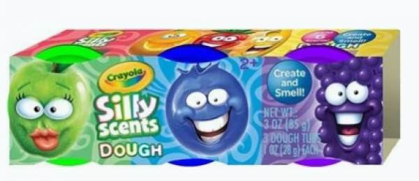 CRAYOLA SILLY SCENTS DOUGH SET 3τεμ.(KINA)