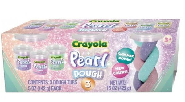 CRAYOLA SILLY SCENTS PEARL DOUGH SET 3τεμ.(KINA)
