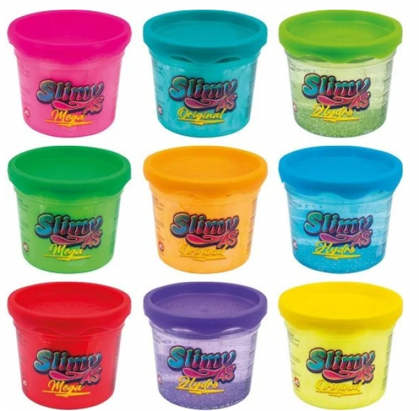 ΧΛΑΠΑΤΣΑ SLIMY ASSORTED 106gr-ΣΤΑΝΤ 36τεμ.(ΚΙΝΑ)