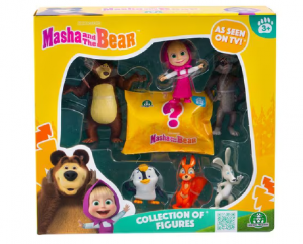 Η ΜΑΣΑ & Ο ΑΡΚΟΥΔΟΣ ΣΕΤ 7 ΦΙΓΟΥΡΕΣ S2 (KINA)