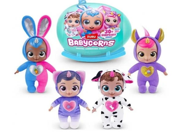 ΚΟΥΝΙΑ BABYCORNS ΚΟΥΚΛΑ SURPRISE S1-4σχεδια(ΚΙΝΑ)