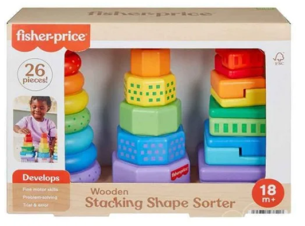 F.PRICE ΞΥΛΙΝΕΣ ΠΥΡΑΜΙΔΕΣ-ΠΟΛΥΧΡΩΜΑ ΣΧΗΜΑΤΑ