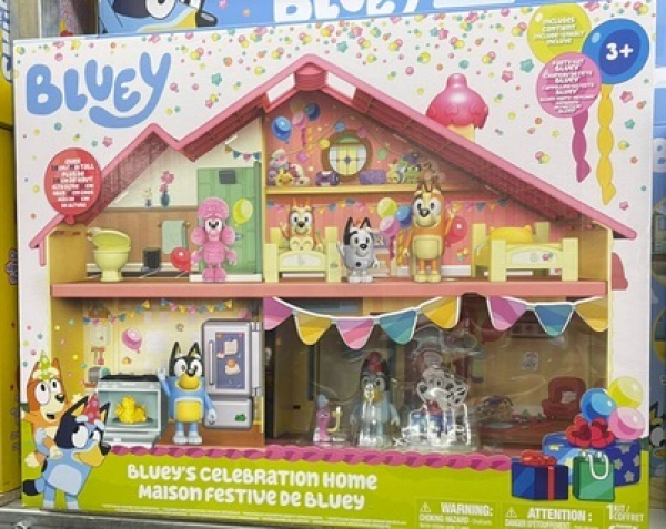 BLUEY ΣΕΤ ΠΑΙΧΝΙΔΙΟΥ ΣΠΙΤΙ ΩΡΑ ΓΙΑ ΠΑΡΤΥ (ΚΙΝΑ)