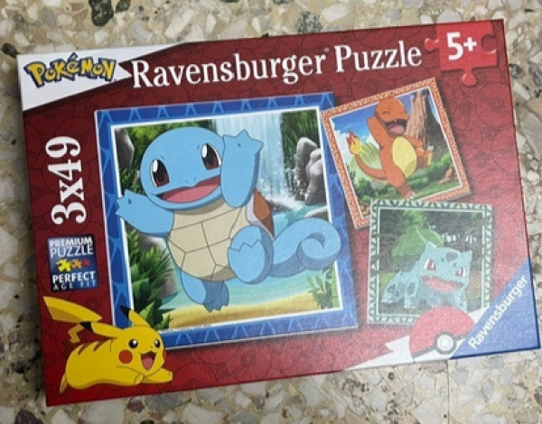 ΠΑΖΛ 3χ49 τεμ.POKEMON  (ΤΣΕΧΙΑ)