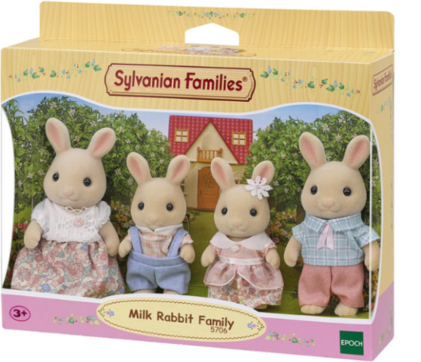 SYLVANIAN LA FAMILLE LAPIN CREME