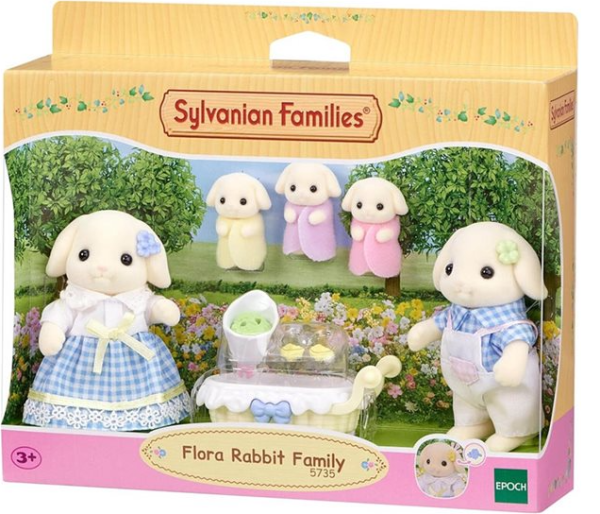 SYLVANIAN LA FAMILLE LAPIN BELIER