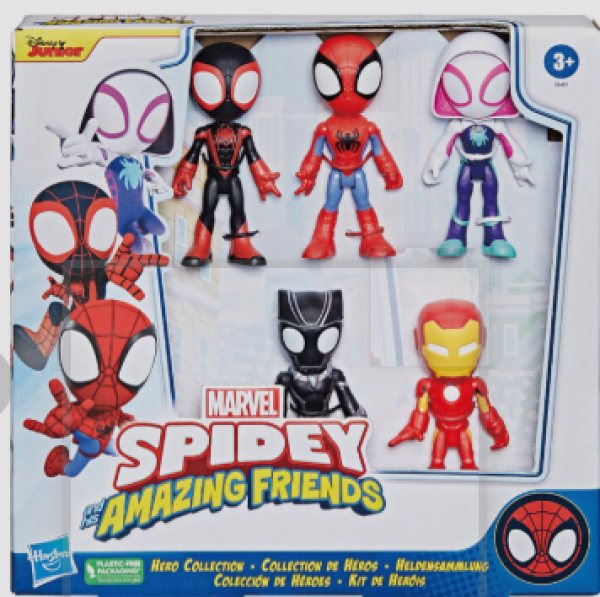 SPIDEY AND FRIENDS HERO COLLECTION PACK (KINA)