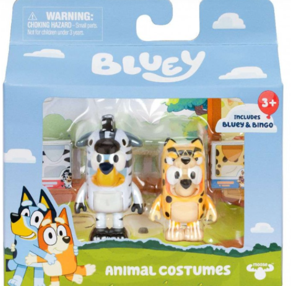 BLUEY ΦΙΓΟΥΡΑ 2 PACK-3 σχεδια (KINA)