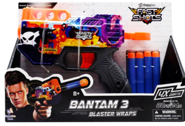 FAST SHOTS BLASTER WRAPS BANTAM 3 (KINA)