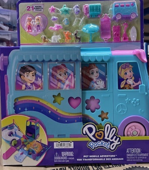 P.POCKET,POLLY MINI-ΤΡΟΧΟΣΠΙΤΟ ΜΕ ΖΩΑΚΙΑ