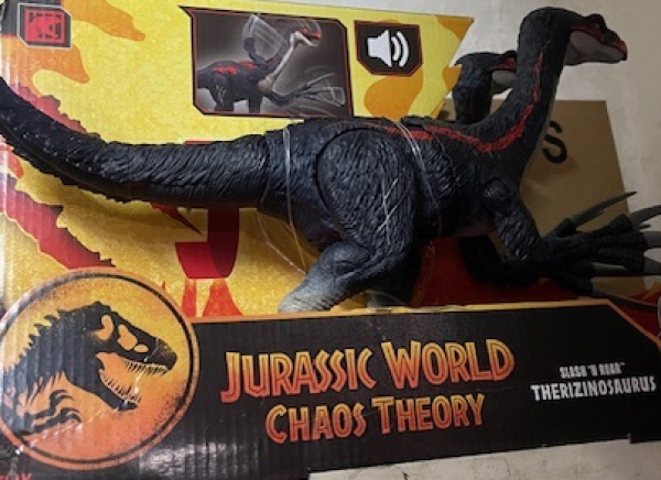 JUR.WORLD ΘΕΡΙΖΙΝΟΣΑΥΡΟΣ ΜΕ ΗΧΟΥΣ & ΛΕΙΤ.ΕΠΙΘΕΣΗΣ