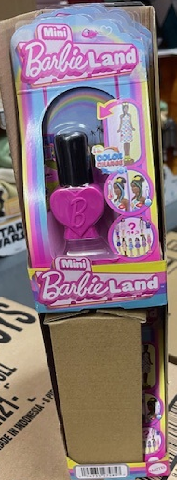 BRB MINI BARBIELAND FASHION.-ΒΕΡΝΙΚΙ ΝΥΧΙΩΝ (10σχ)