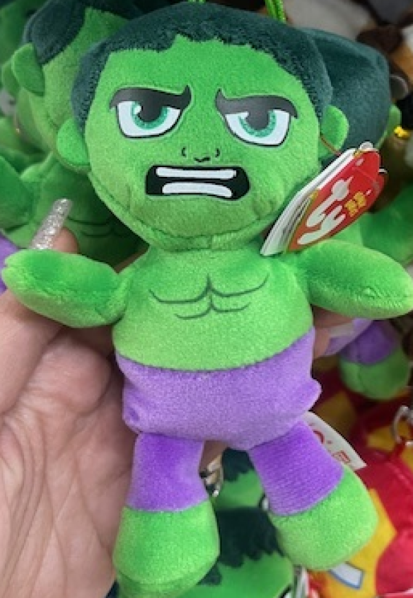 ΧΝΟΥΔΩΤΟ FLOPPY ΚΛΙΠ HULK 8,5 εκ.(ΚΙΝΑ)