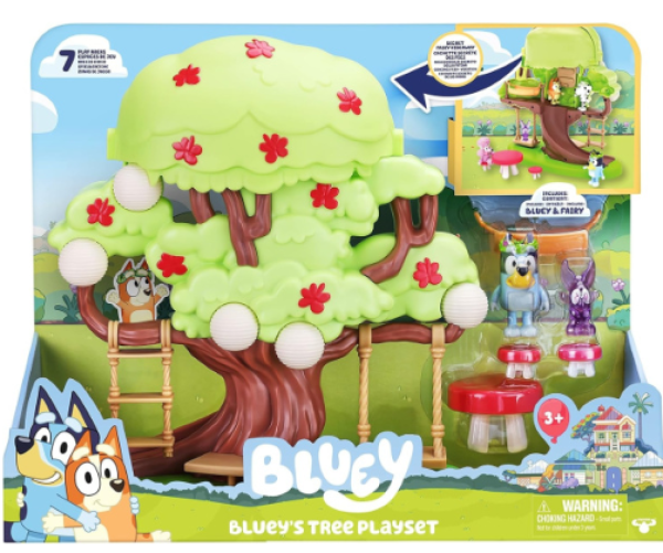 BLUEY-ΣΕΤ ΠΑΙΧΝΙΔΙΟΥ ΤΟ ΔΕΝΤΡΟΣΠΙΤΟ (ΚΙΝΑ)