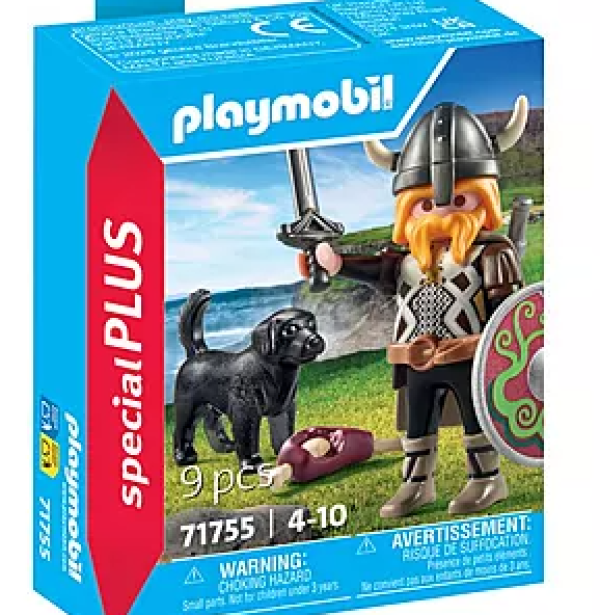 PLAYMOBIL - ΒΙΚΙΝΓΚ ΜΕ ΣΚΥΛΟ (ΤΝ)