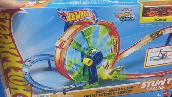 HOT WHEELS ΠΙΣΤΑ ΓΡΗΓΟΡΗ ΕΚΚΙΝΗΣΗ ΜΕ ΛΟΥΠ