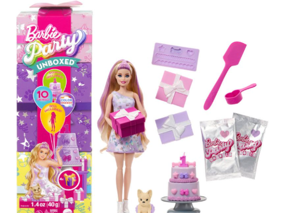 BARBIE PARTY UNBOXED REVEAL-ΞΑΝΘΙΑ