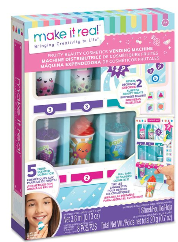 MAKE IT REAL FRUITY BEAUTY COSMETICS VENDINGS MACHINE (KINA)