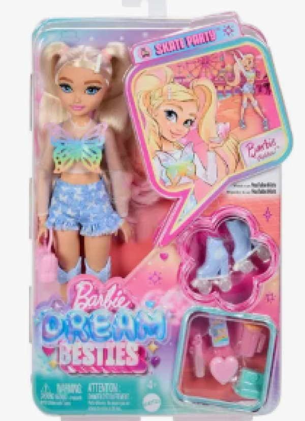 BRB DREAM BESTIES ROLLER SKATE-BARBIE MALIBU