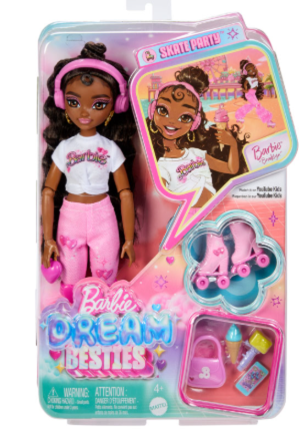 BRB DREAM BESTIES ROLLER SKATE-BARBIE BROOKLYN