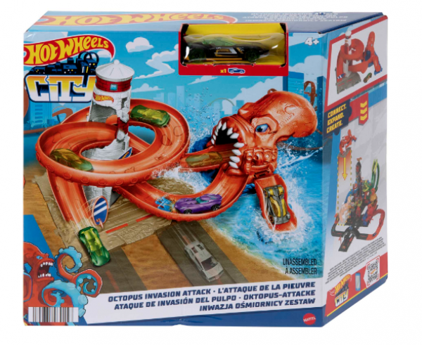 HOT WHEELS ΠΙΣΤΕΣ CITY ΜΕ ΘΗΡΙΑ